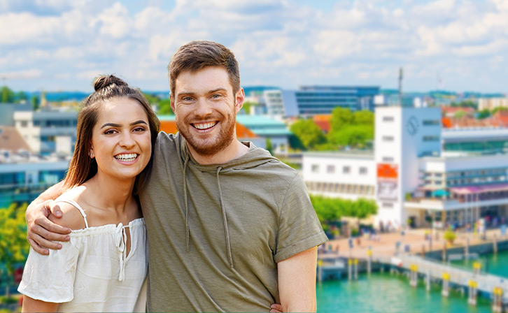 Nette Singles kennenlernen in der Messe- und Zeppelinstadt